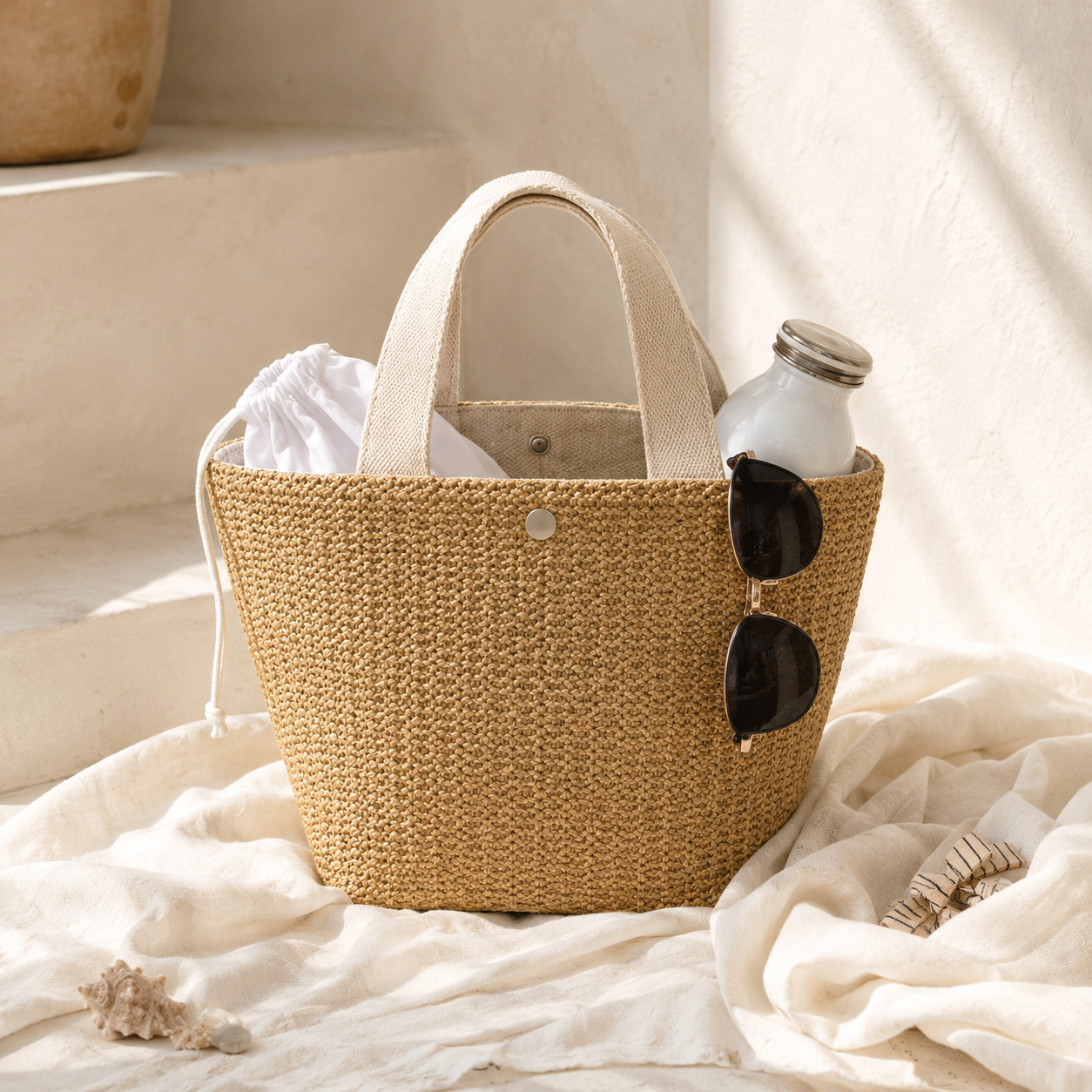Bolso de Rafia Capri