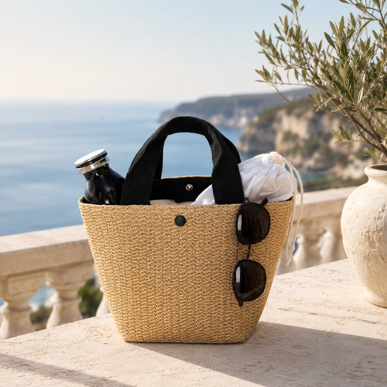 Bolso de Rafia Capri